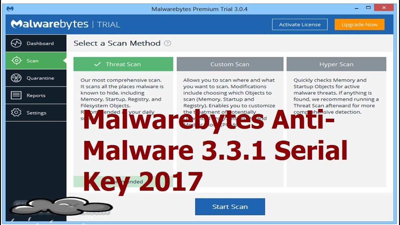 Malwarebytes 3.1.2 Serial Key Free Download